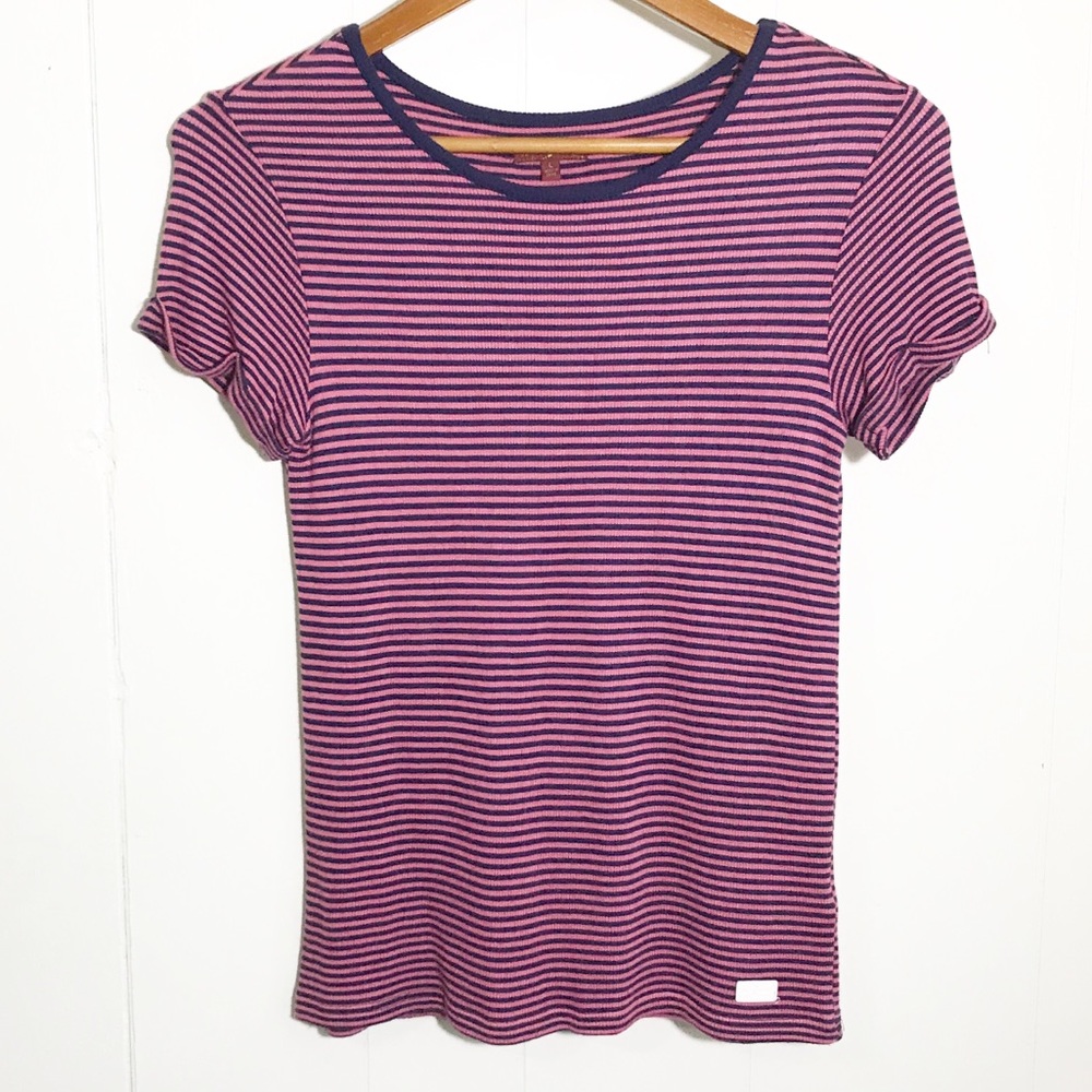 7 for All Mankind Super Soft Striped Tee